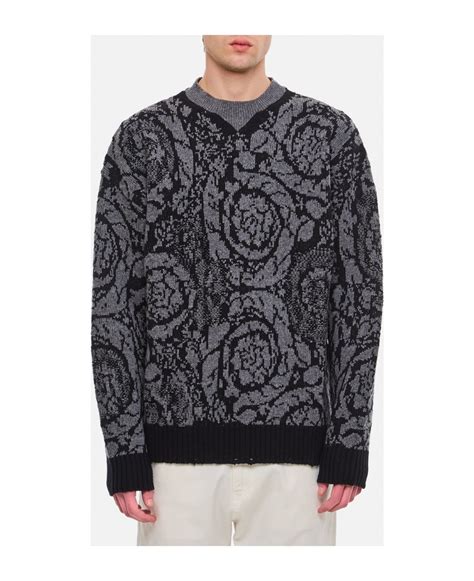 versace pullover|Versace barocco hoodie.